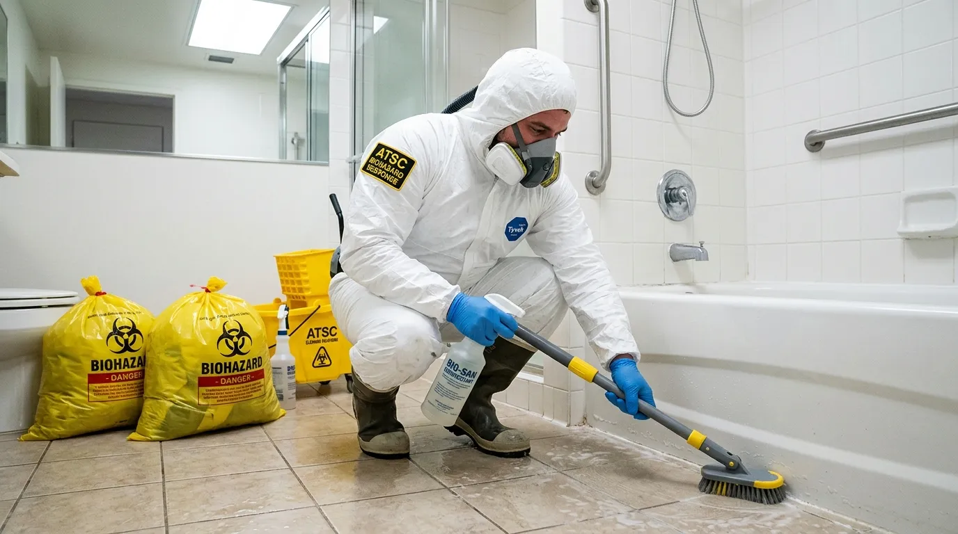 Decontamination equipment deployed for Blood Cleanup in Landover